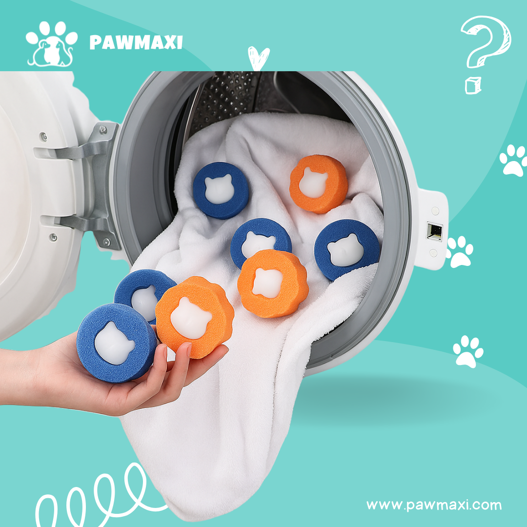 🐾 PawMaxi - Laundry Balls Pet Hair Remover