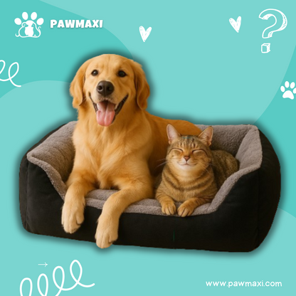 🛏️ SnuggleNest™ Plush Pet Bed