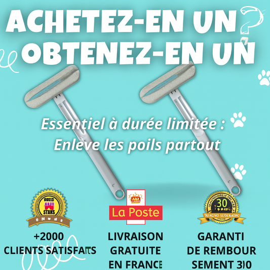 TotalClean™ - Anti-Poils pour Animaux