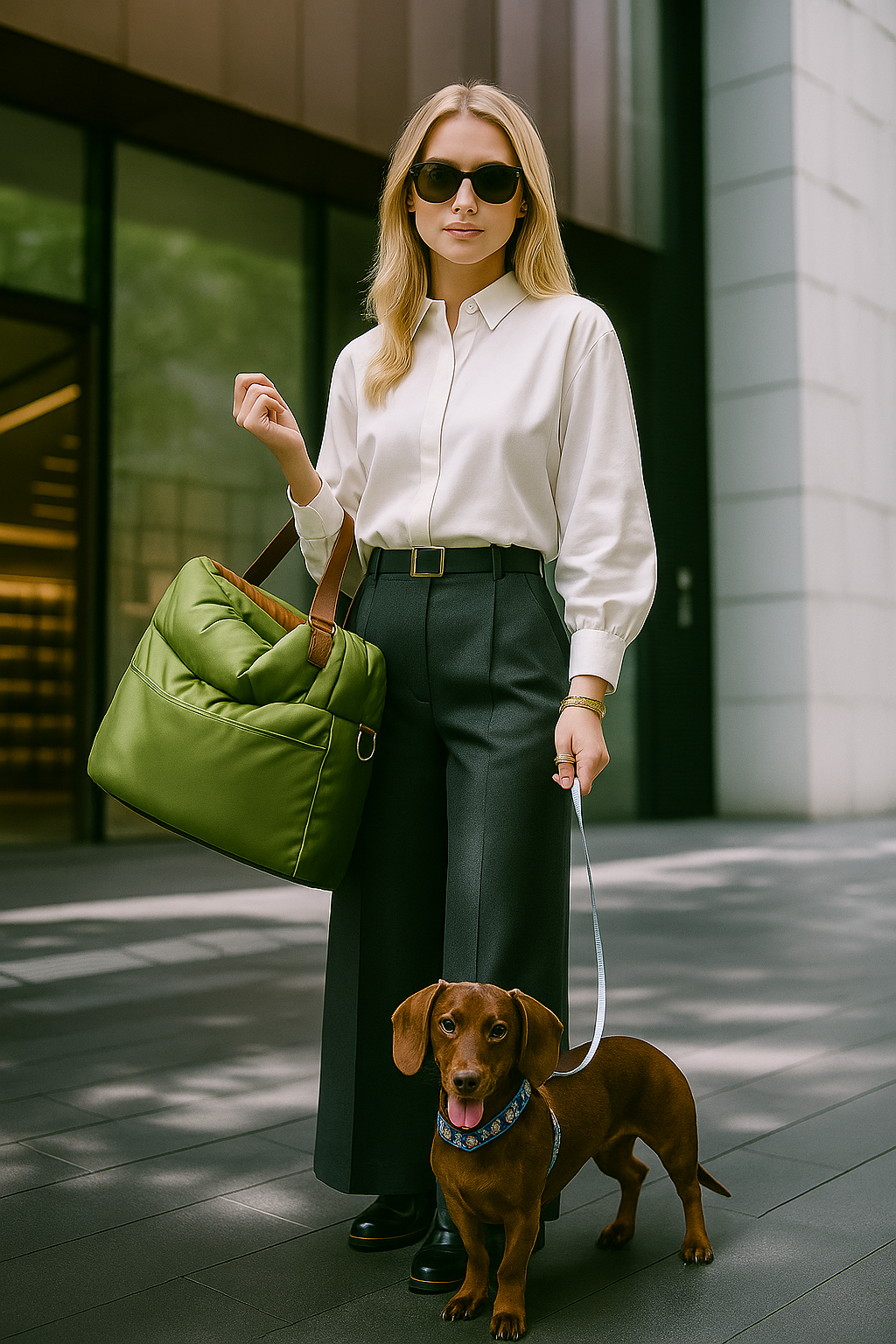 PawMaxi LuxRide™ – Premium Faux Leather Car Seat & Bed for Pets