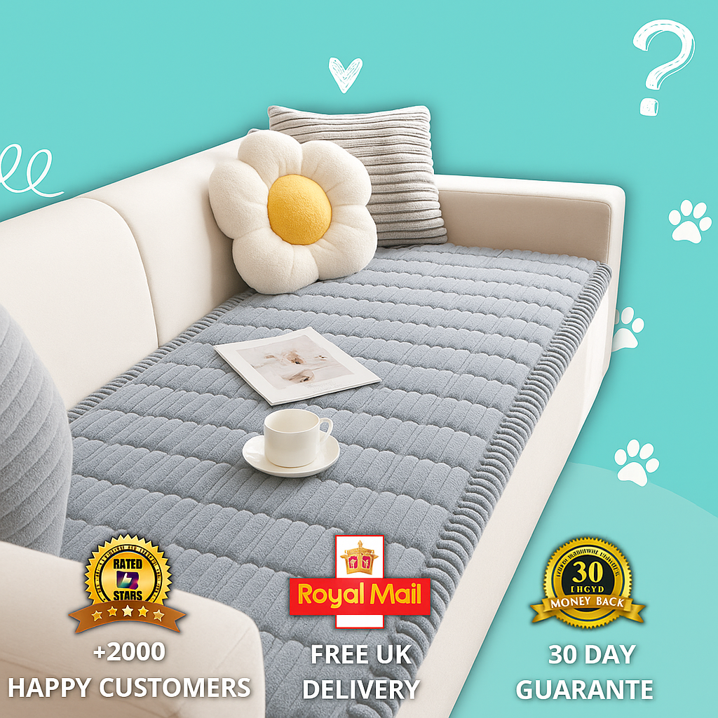 LuxeLounge™ – Washable Pet Sofa Cover